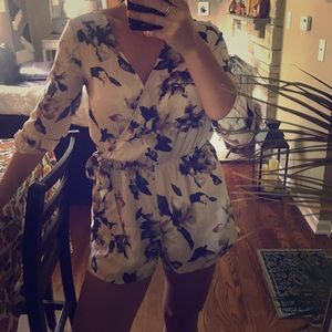 Floral Romper
